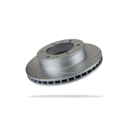 Disque de frein avant droit Pedders rainuré ventilé ø297 mm Toyota Hilux 2005+
