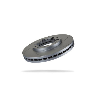 Disque de frein avant droit Pedders rainuré ventilé ø306 mm Nissan Patrol Y61