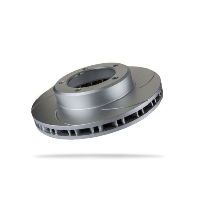 Disque de frein avant droit Pedders rainuré ventilé ø312 mm Toyota HDJ100