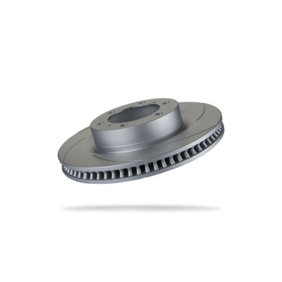 Disque de frein avant droit Pedders rainuré ventilé ø338 mm Toyota KDJ150/155