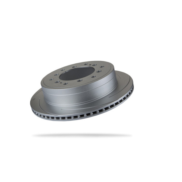 Disque de frein arrière droit Pedders rainuré ventilé ø312 mm Toyota KDJ150/155 - PDS6218170SGR