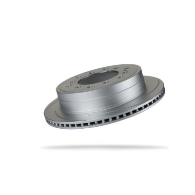 Disque de frein arrière droit Pedders rainuré ventilé ø312 mm Toyota KZJ kdj9x 1