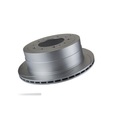 Disque de frein arrière gauche Pedders rainuré ventilé ø330 mm Toyota HDJ100