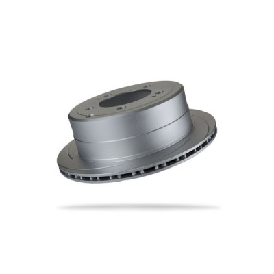 Disque de frein arrière gauche Pedders rainuré ventilé ø335 mm Toyota HZJ105