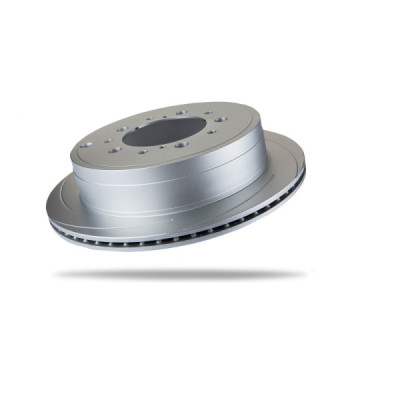 Disque de frein arrière gauche Pedders rainuré ventilé ø345 mm Toyota LC200