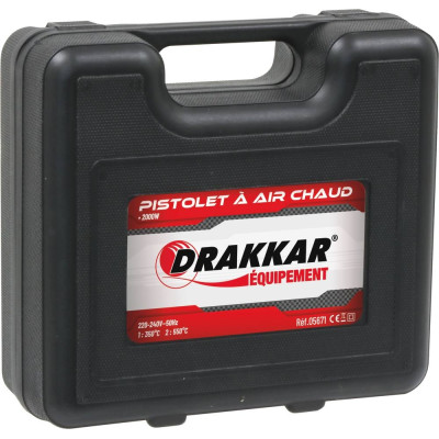 Pistolet air chaud 230V 2000W - mallette