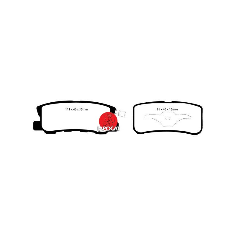 PLAQUETTES de FREIN Arrière  - 1