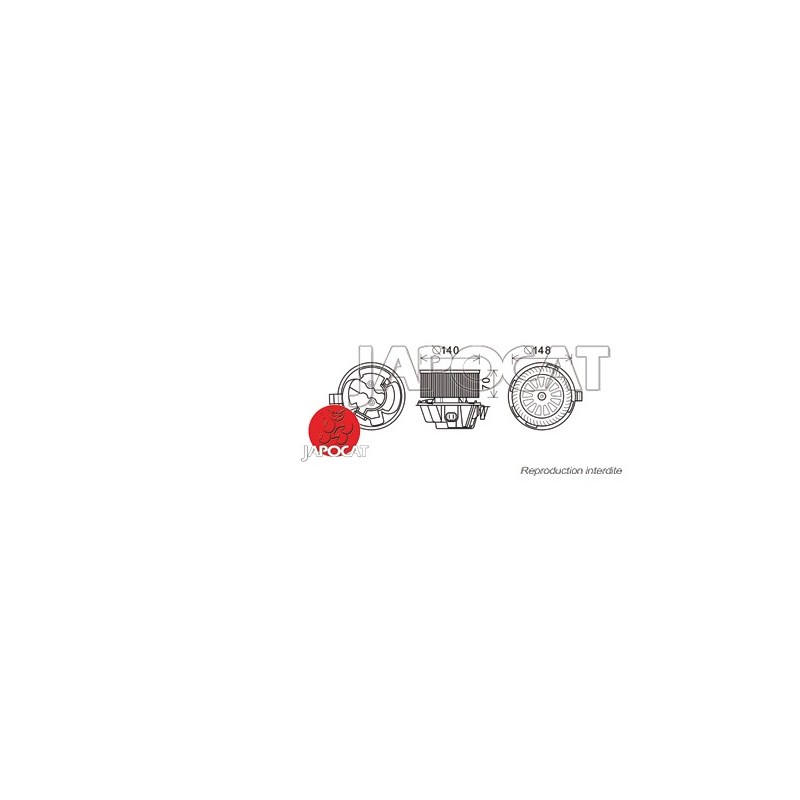 VENTILATEUR de Chauffage  - 1