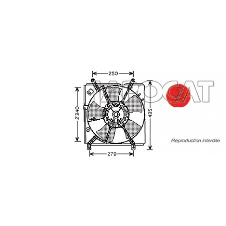 MOTOVENTILATEUR Complet