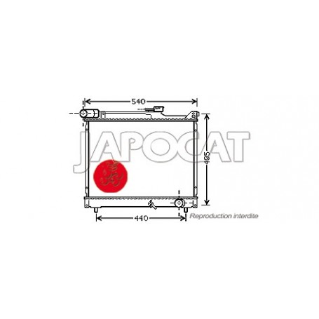 RADIATEUR de Refroidissement