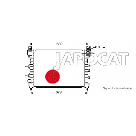 RADIATEUR de Refroidissement