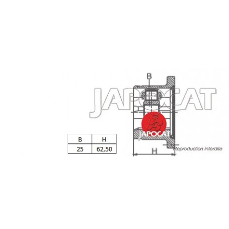 JOINT HOMOCINETIQUE / TETE de CARDAN