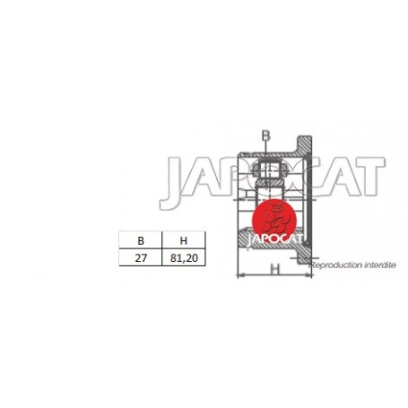 JOINT HOMOCINETIQUE / TETE de CARDAN