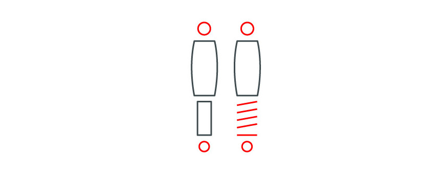 Catégorie SUSPENSION - Avant ou Arrière - Max 4x4, Fournisseur pieces 4x4 : ENTRETOISE de RESSORT Polyuréthane SuperPro (l'...